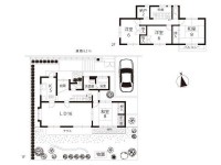 ■閑静な住宅街■ゆとりの4LDK+S■全居室が
南面採光につき日当たり良好■広々した南庭