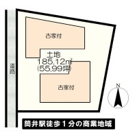 ■筒井駅徒歩1分■駅、スーパー、ホームセンターが近くにあるので便利です
