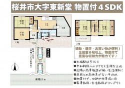 ■中和幹線へ好アクセス■大福駅徒歩14分■小学校・中学校へ徒歩10分圏内■道路との高低差がない平坦地■近隣に商業施設が多数あり生活至便