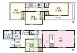 奈良・大阪・滋賀の不動産はフォステールにお任せください ■九条駅徒歩4分！小学校が近く、通勤・通学にも安心の住環境■全居室南向き■二面バルコニー■雨戸シャッター付き■並列駐車2台可