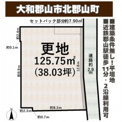 奈良・大阪・滋賀の不動産はフォステールにお任せください ■近鉄郡山駅徒歩11分、JR郡山駅徒歩15分■現況更地■公園が近く穏やかな住環境■小学校が近く、子育ても安心◎■道路との高低差無し■生活至便な立地■建築条件無し